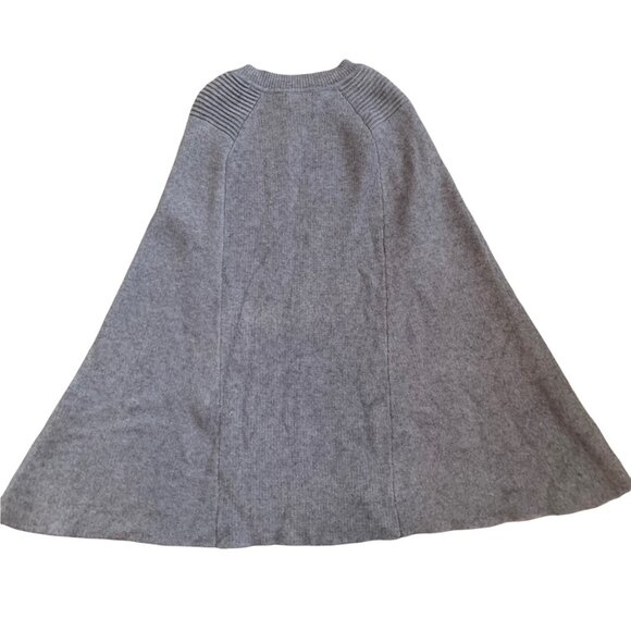 NWT Crosstree Lane Ribbed Military Poncho OS - Picture 2 of 7